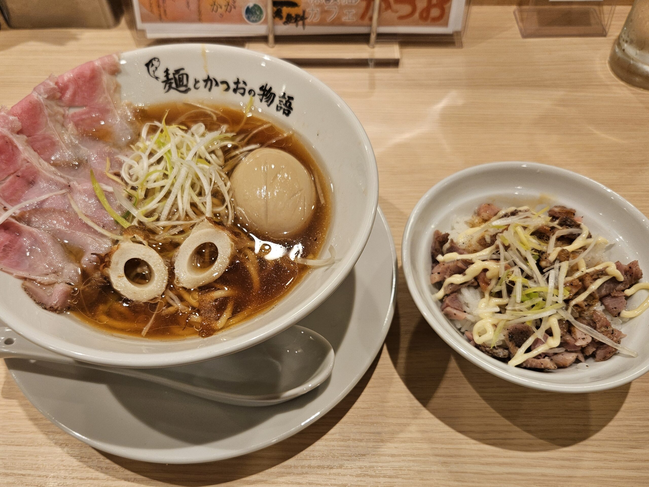 麺とかつおの物語　料理