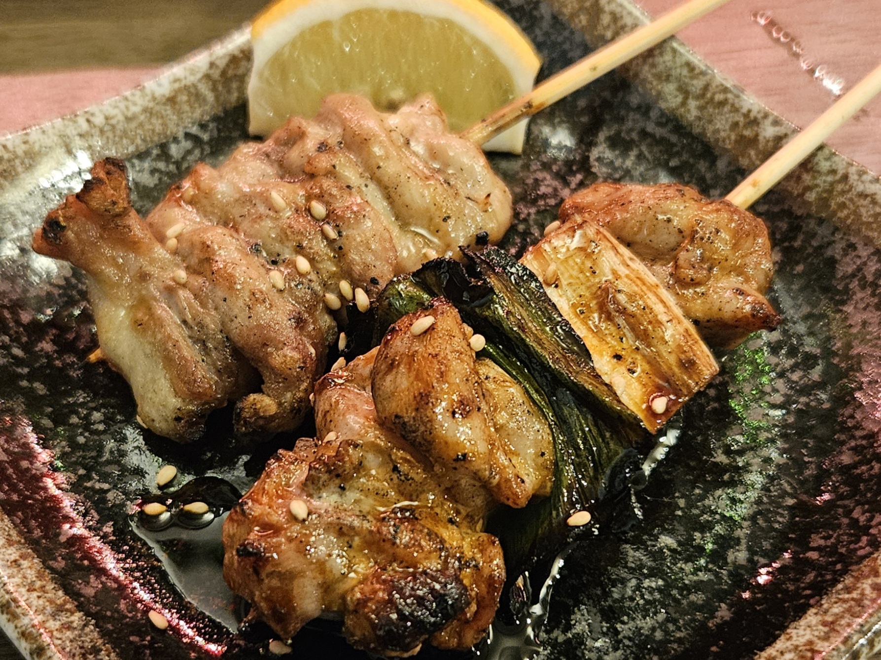 名前の無い焼鳥屋さん　料理