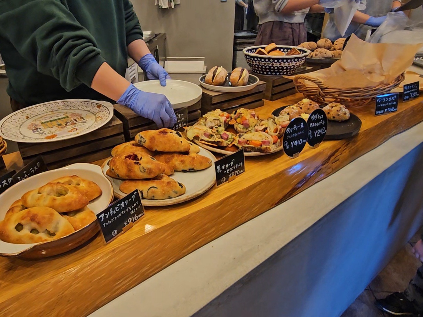 ベーカリーマル　店内