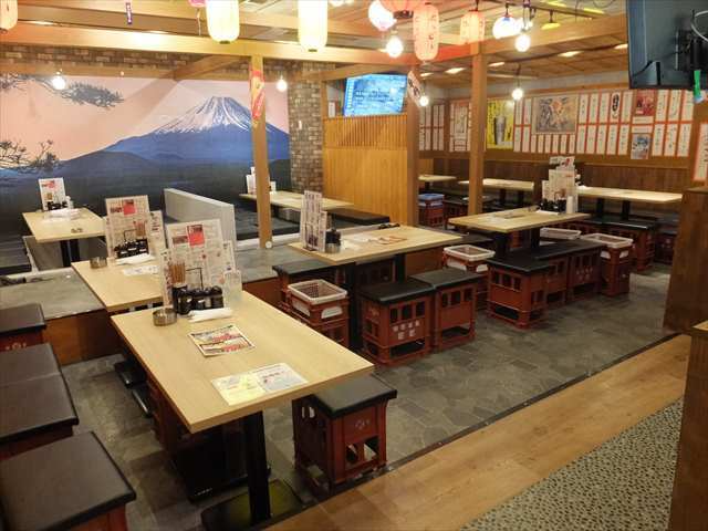 どんがめ　店内