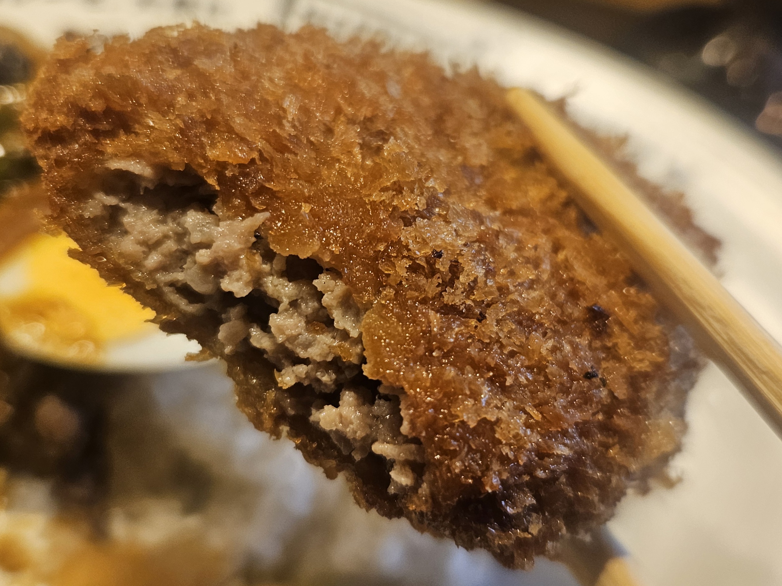津の田カリー　料理