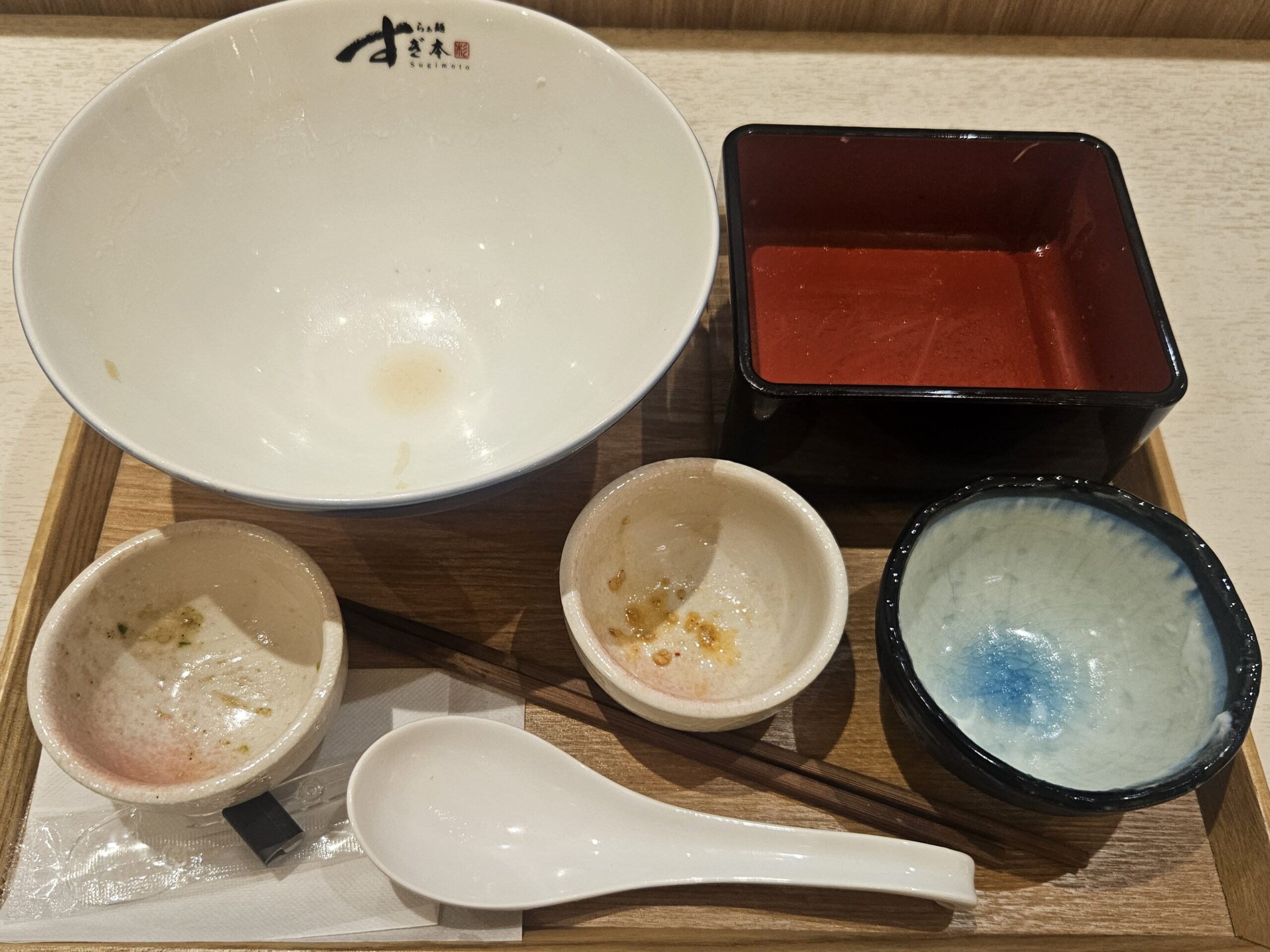 らぁ麺すぎ本　料理