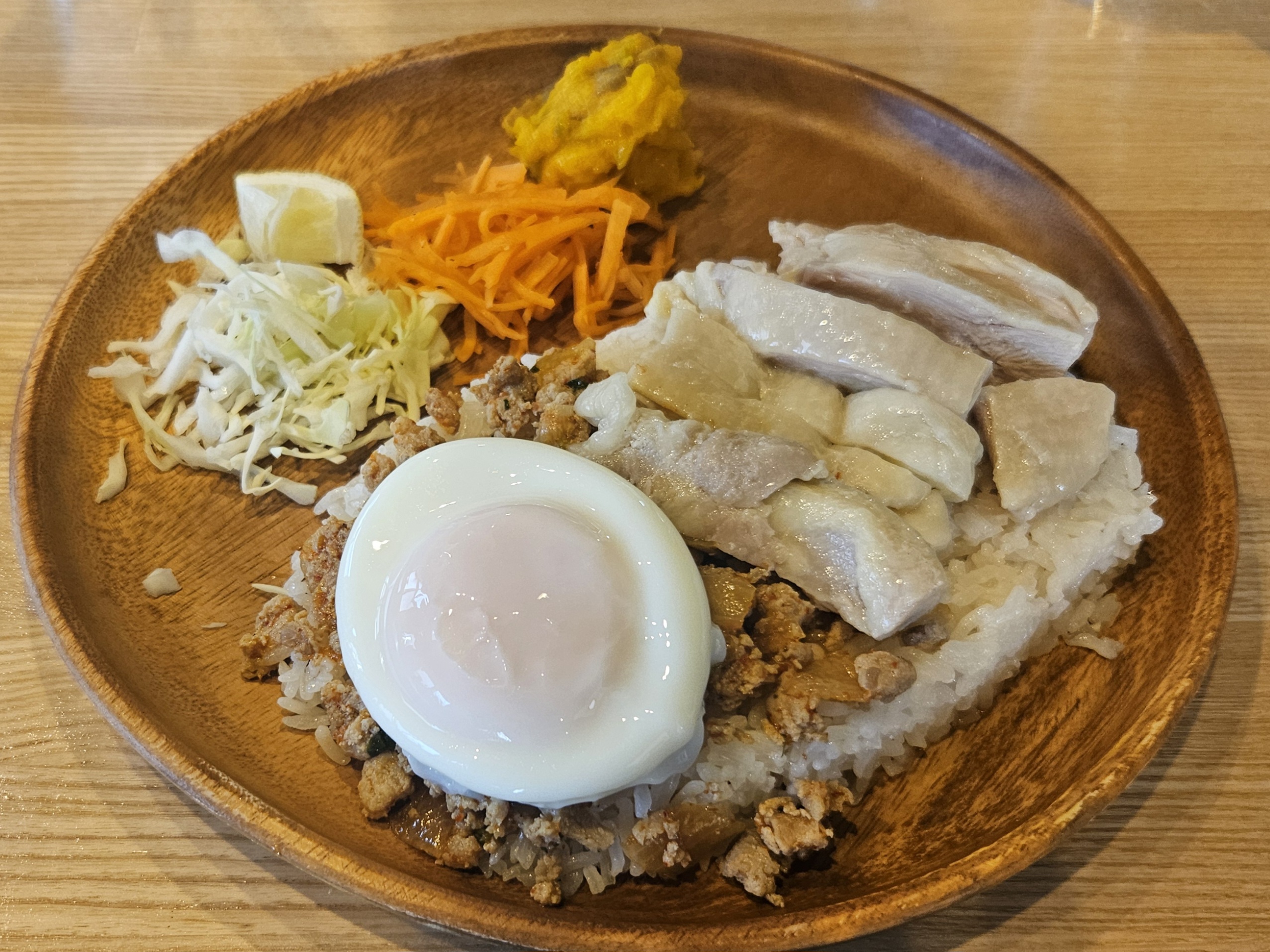 ハグホゴベース　料理