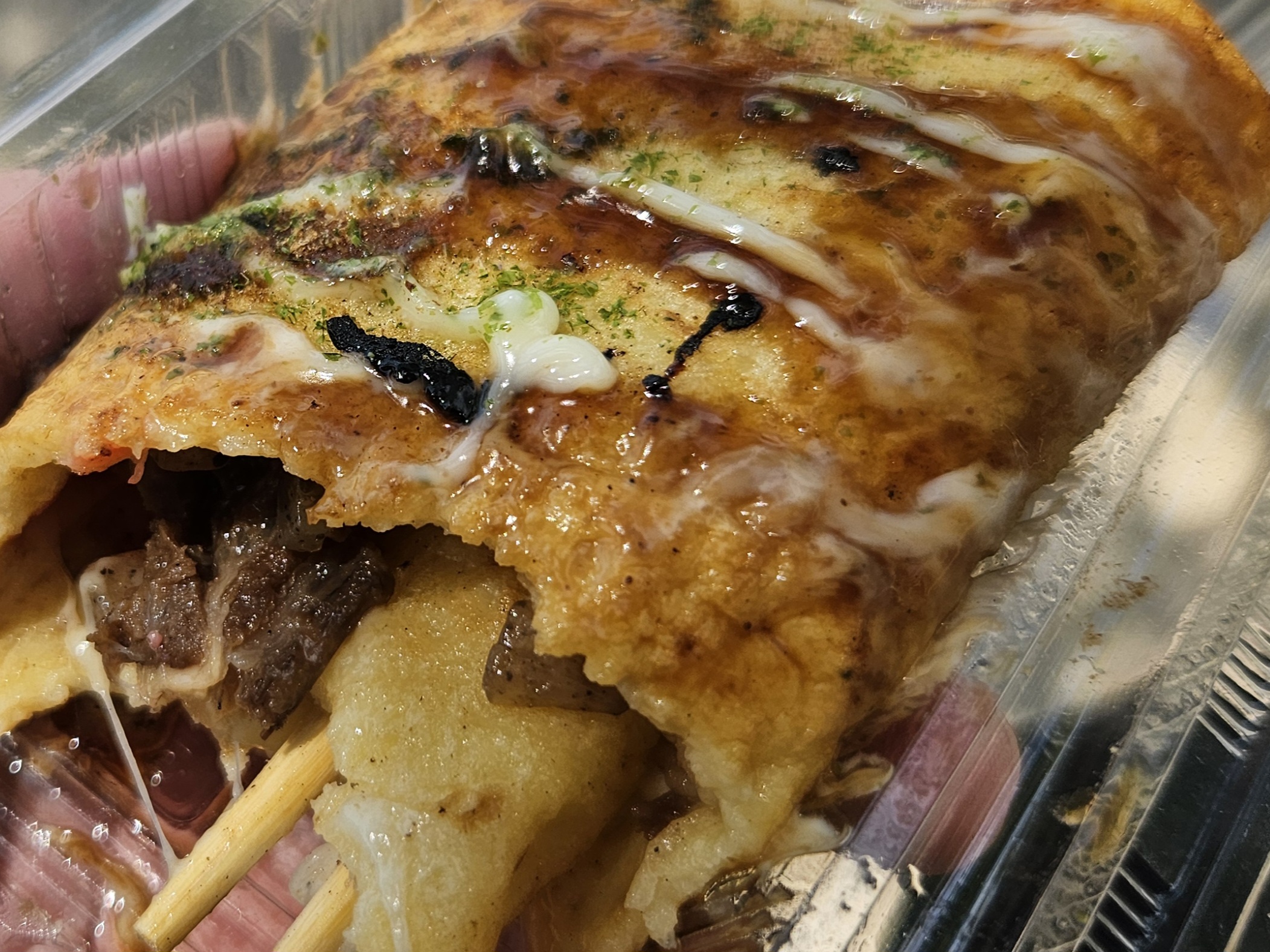 お好み焼き照　料理