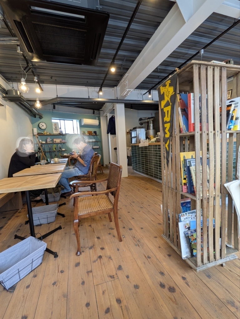 エールブリッジコーヒーロースター 店内