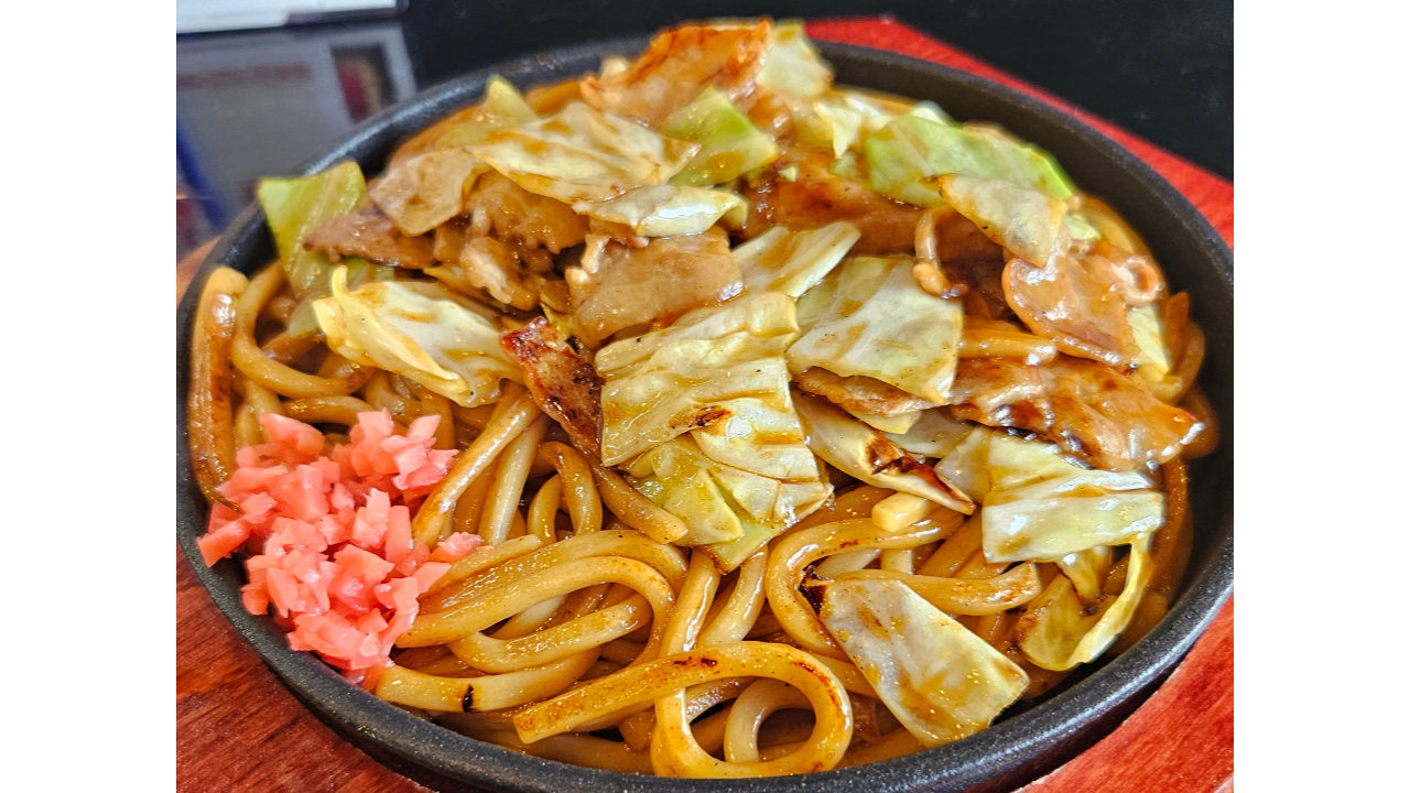 じじいと鉄板　料理