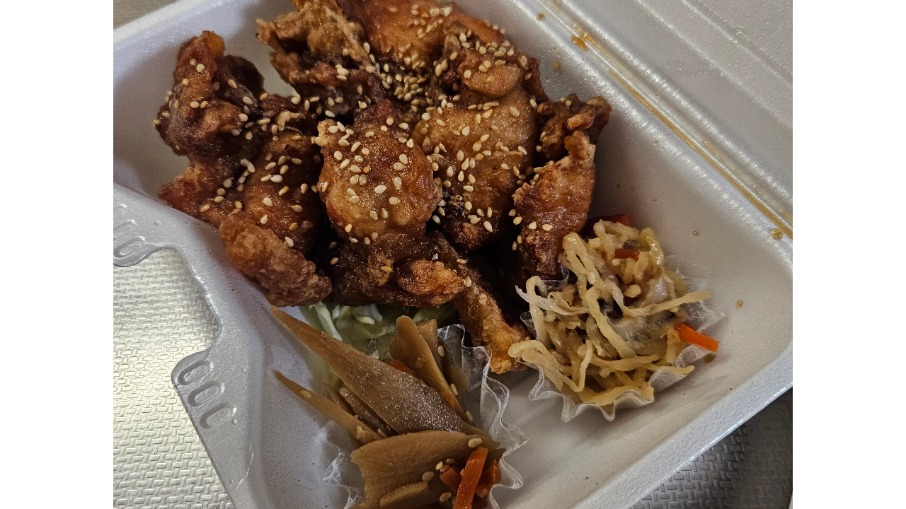 からあげあさひ　料理